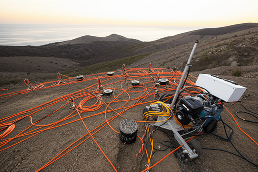 Refraction Seismic Survey